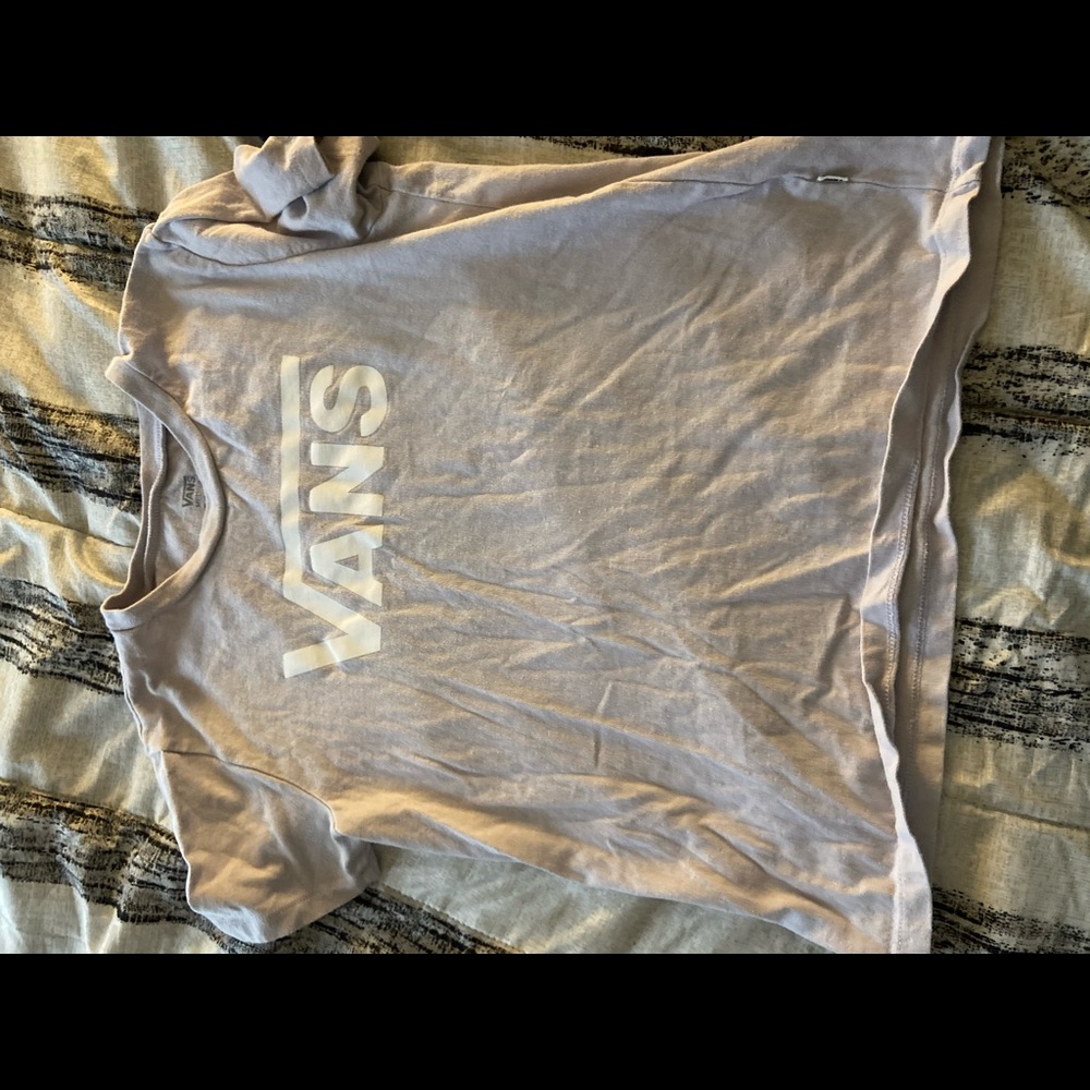 Vans purple tee
